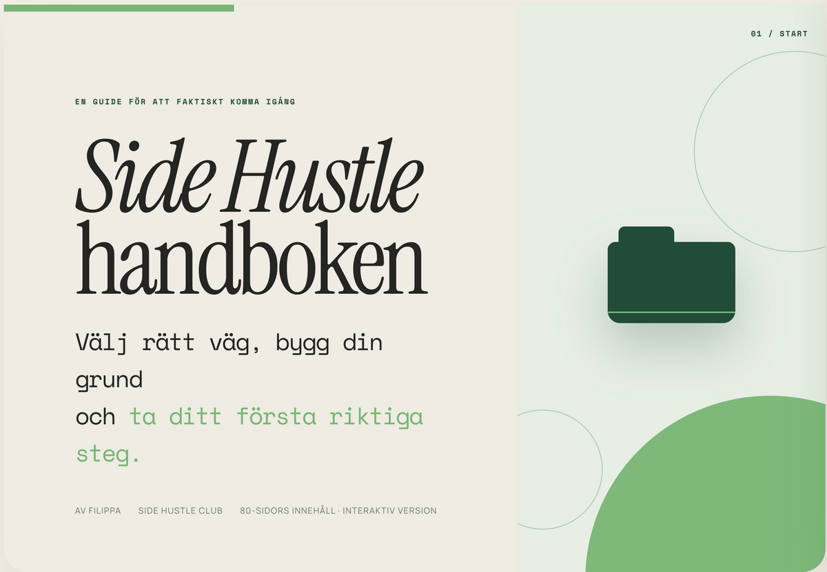 Side Hustle Handbok